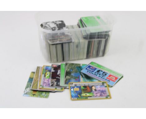 A collection of over 150 1990s BT phone cards including 101 dalmations, fifth element, National Express and others  excellent