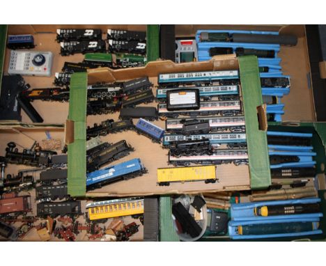 A large collection of 'Hornby', 'Bachmann', 'Life - Like' and similar manufactures model railway models to include a quantity