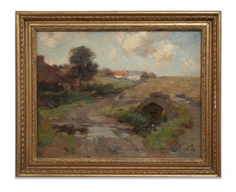 ARR Property from a London CollectionWILLIAM MILLER FRAZER (1864-1961)ST IVES ON THE OUSE and CRAIGROTHIE FIFE (a pair)each: 