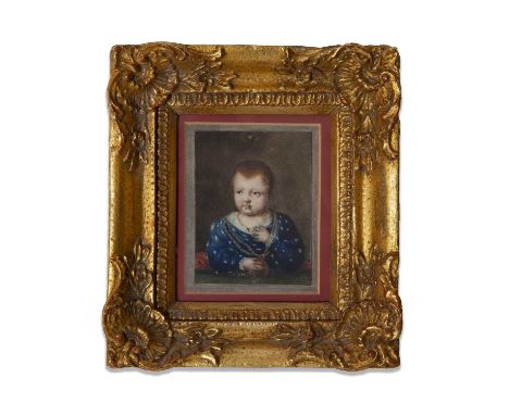 Property from a Private Collection, LondonCONTINENTAL SCHOOL (19TH CENTURY)PORTRAIT OF A YOUNG BOYgouache on boardimage: 7.5 