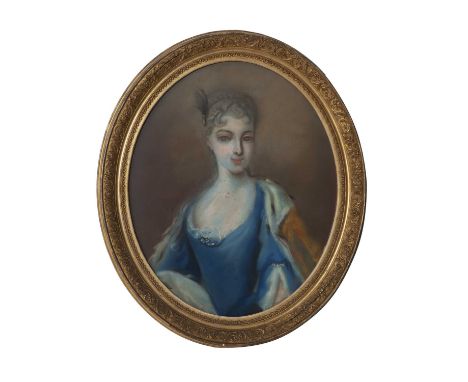 Property from a Private Collection, LondonENGLISH SCHOOL (18TH CENTURY)PORTRAIT OF A NOBLEWOMAN and PORTRAIT OF A YOUNG GIRL 