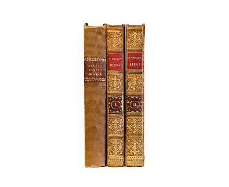 Bewick (T.)A History of British Birds, Newcastle, Volumes 1, ... Land Birds, and Volume 2, ... Water Birds, Newcastle, 1821, 