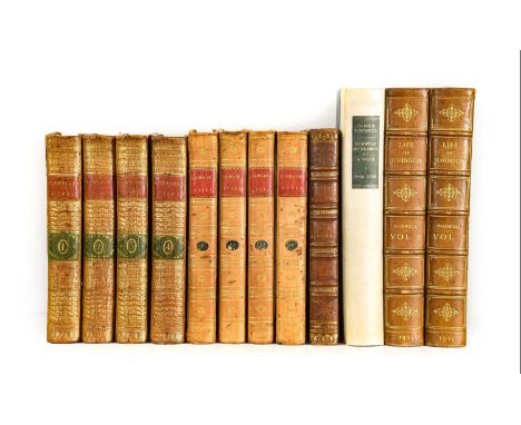 Johnson (Samuel)The Lives of the Most Eminent English Poets...., Bathurst, 1783, four volumes, portrait frontis, contemp calf
