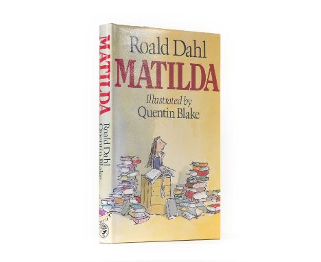 Dahl (Roald)Matilda, Jonathan Cape, 1988, first edition, first impression, dust jacket (priced £8.50)Fine copy in Fine dust j