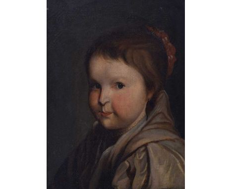 Follower of Cornelis de Vos, (Flemish, 1585-1651) - Oil on canvas - Portrait of a young girl, traditionally identified as Ade