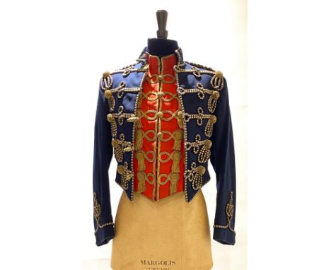 Royal Gloucestershire Hussars Officer Shell Jacket / Mess Uniform. A rare example of shell pattern form. The jacket of dark b