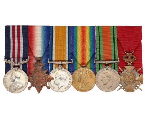 WW1 11th Bn Worcestershire Regiment Military Medal Serbian Cross of Karageorge, Group of Six  A very unique regimental combin