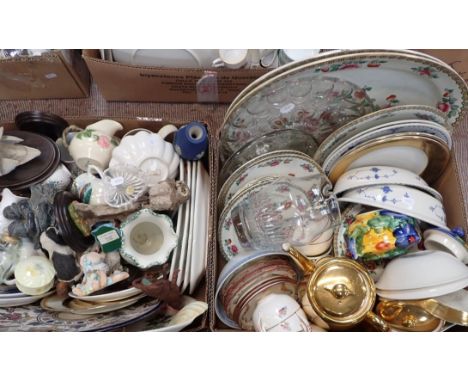 ROYAL WORCESTER GILDED WARE with a quantity of other ceramics to include Johnsons Denmark, Indian Tree and others