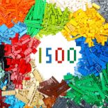 RRP £34.24 Lekebaby 1500 Pieces Classic Building Bricks Set(No Baseplate Included)