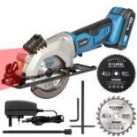 RRP £66.87 G LAXIA 20V Cordless Circular Saw