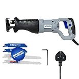 RRP £52.05 WORKPRO Reciprocating Saw 710W with 4 Blades