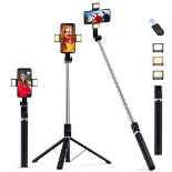 RRP £25.10 ZINUU Selfie Stick Phone Tripod