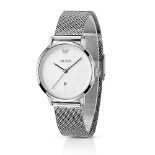 RRP £43.11 OLEVS Women Watches Big Face Silver Watches for Women