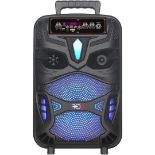 RRP £36.69 RED5 Wireless Karaoke Speaker with Microphone and LED Colour Changing Lights