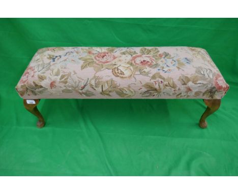 Stool with tapestry upholstery 