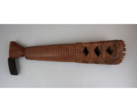 Ceremonial adze from the Pacific South Seas 