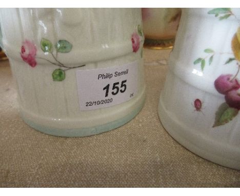 Two Royal Worcester jugs