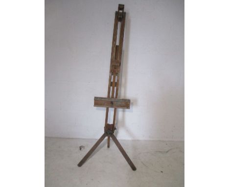 An artists vintage Easel.