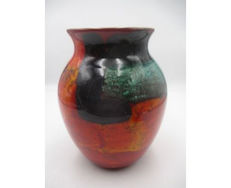 A Poole pottery Gemstone vase, height 24.5cm