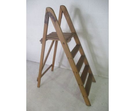 A vintage step ladder