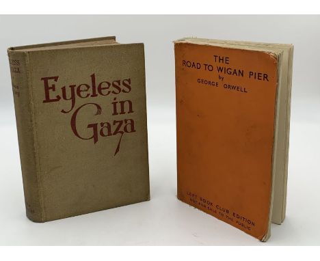 George Orwell -The Road to Wigan Pier, first edition, Left Book Club Edition, Gollancz, London, 1937 along with Aldous Huxley