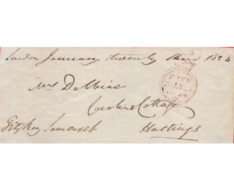 FitzRoy Somerset, 1st Baron Raglan signed 7x3 page dated 23rd January 1894 . Field Marshal FitzRoy James Henry Somerset, 1st 