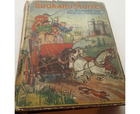 Vintage Childrens Book and stories pop up book c1930