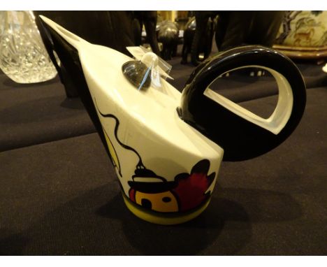 Lorna Bailey Concorde teapot, Dingle Cottage pattern, H: 14 cm