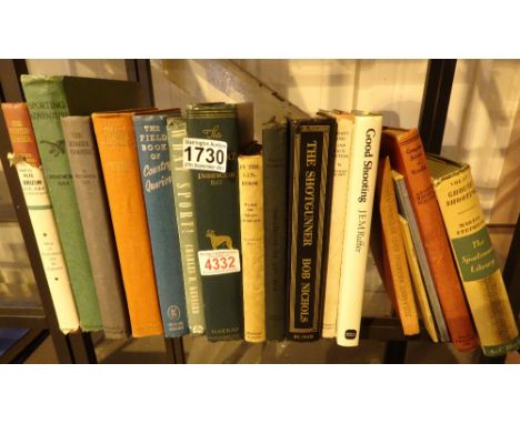 Shelf of shooting books 