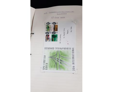 ALBUM OF FIRST DAY COVERS
