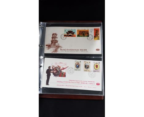 HONG KONG ALBUM FIRST DAY COVERS