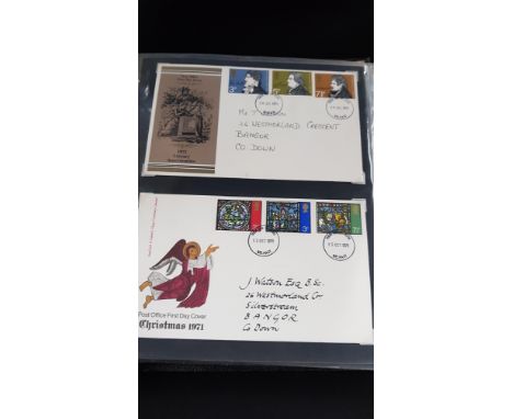 ALBUM OF FIRST DAY COVERS