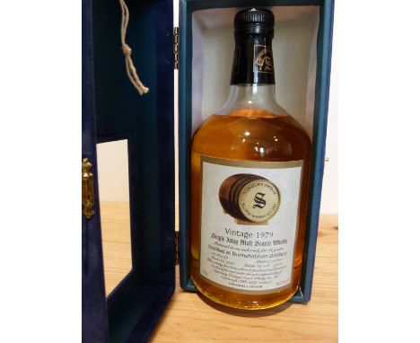 1 Bottle (70cl) Bunnahabhain 1979  1 Bottle (70cl) Bunnahabhain 1979 Signatory Vintage 21 Year Old​ (Distilled on the 26th of