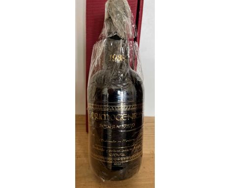 1 bottle (Rare Item) 1938 Solera Viejo “PRIMOGENITO” 1 bottle (Rare Item) 1938 Solera Viejo “PRIMOGENITO” - Maturado en Mader