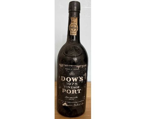 1 Bottle Dow’s Vintage Port 1975 (b/n)  1 Bottle Dow’s Vintage Port 1975 (b/n) 