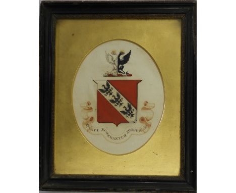 FRAMED COAT OF ARMS - AVI NUMERANTUR AVORUM 
