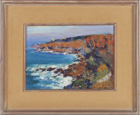 Jaime Murteira (1910-1986)View of Cabo da RocaOil on hardboardSigned24Ã—33 cm