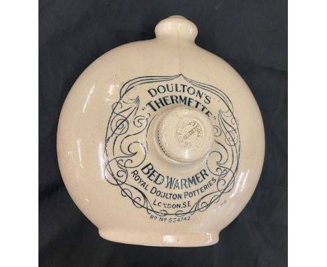 Vintage Royal Doulton Bed warming pan 