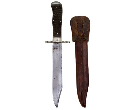 comprising one by Butler, 16.5cm blade with clipped back point, stamped GEORGE BUTLER &amp; CO. TRINITY WORKS SHEFFIELD ENGLA