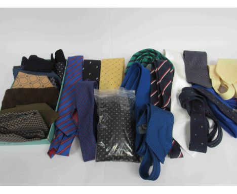 A quantity of gents assorted ties, including Hermes, Harrods, Austin Reed etc