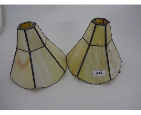 PAIR OF VINTAGE LAMP SHADES