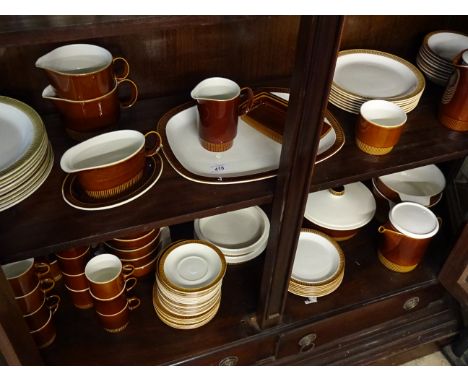 90+ PIECES OF POOLE POTTERY DINNERWARE
