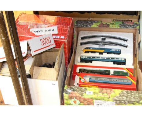 Model railway engines and rolling stock, projector, Cine films, etc