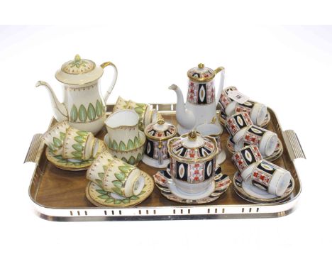 Aynsley and Noritake coffee sets