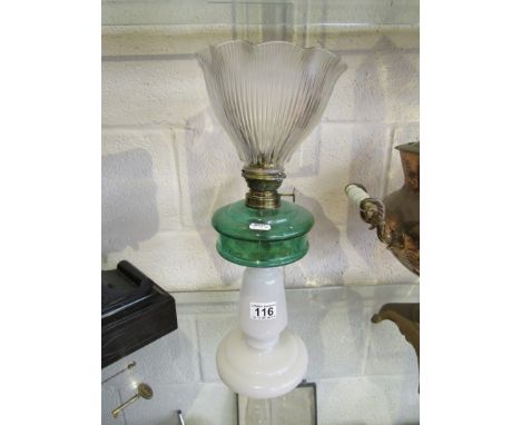 Glass oil lamp -&nbsp;H=45cm