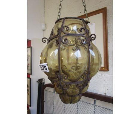 Hanging light shade