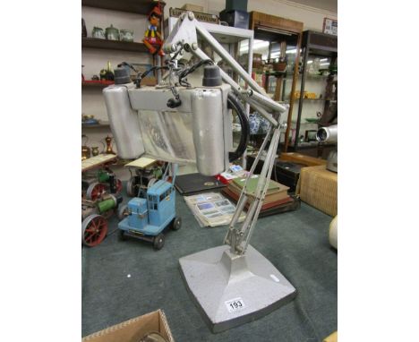 Herbert Terry 'Anglepoise' dentists lamp