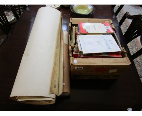 Collection of Ordnance survey maps &amp; sea charts