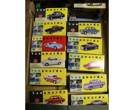 14 Vanguards. Including Austin A60 Cambridge. Hillman Minx 111A. Ford Classic 109E. MGA Open Top. Hillman Imp. Ford Zephyr 6 