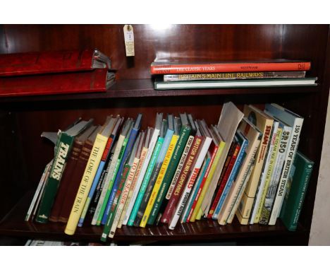 80+ railway related books. Publishers include; Ian Allan, Octopus, Tiger, PSL, David &amp; Charles, etc. Titles include; 150 